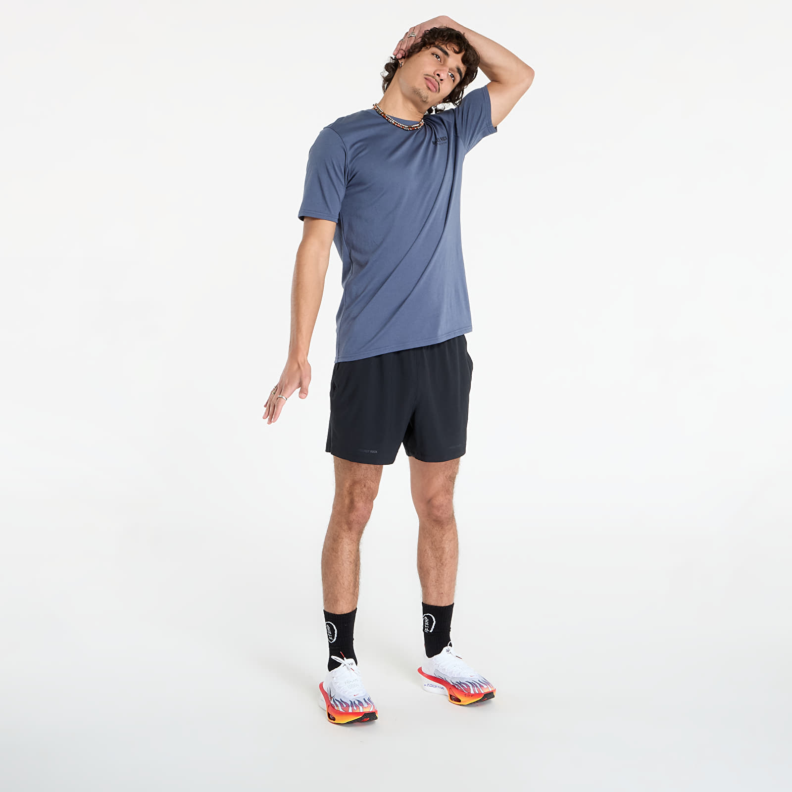 Muške majice kratkih rukava Under Armour Project Rock Q3 SS Grey