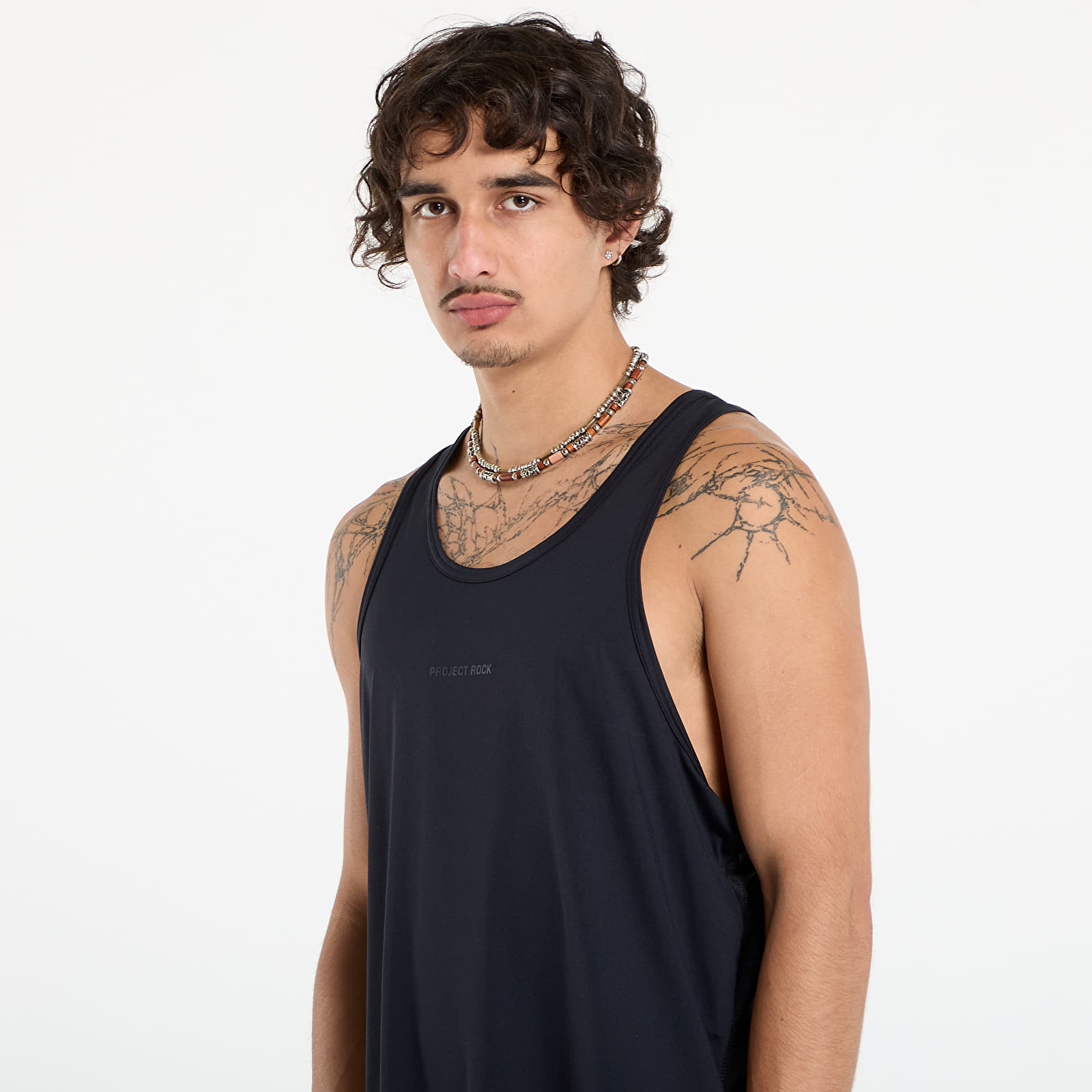 Men's tank tops Under Armour Project Rock Iso Chill Tank Black