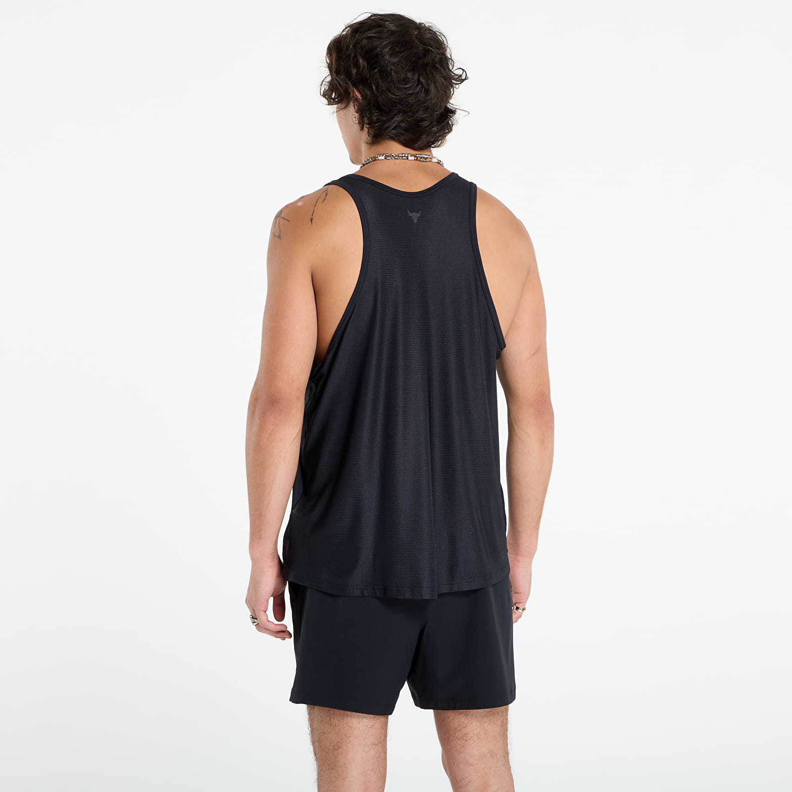 Men's tank tops Under Armour Project Rock Iso Chill Tank Black