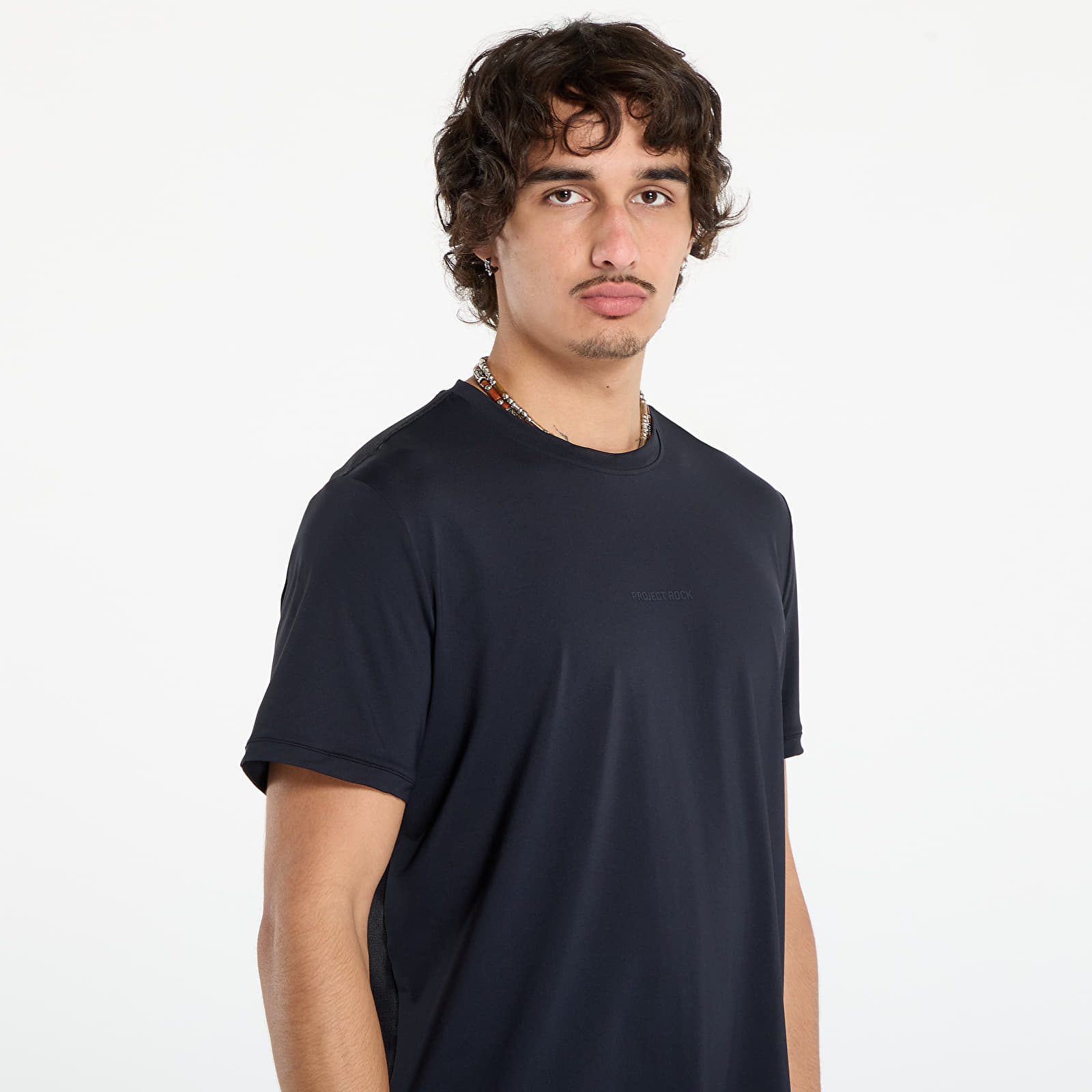 Muške majice kratkih rukava Under Armour Project Rock Iso Chill SS Tee Black