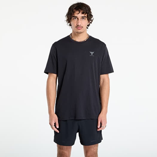 Under Armour Project Rock Simple Branded T-Shirt Black
