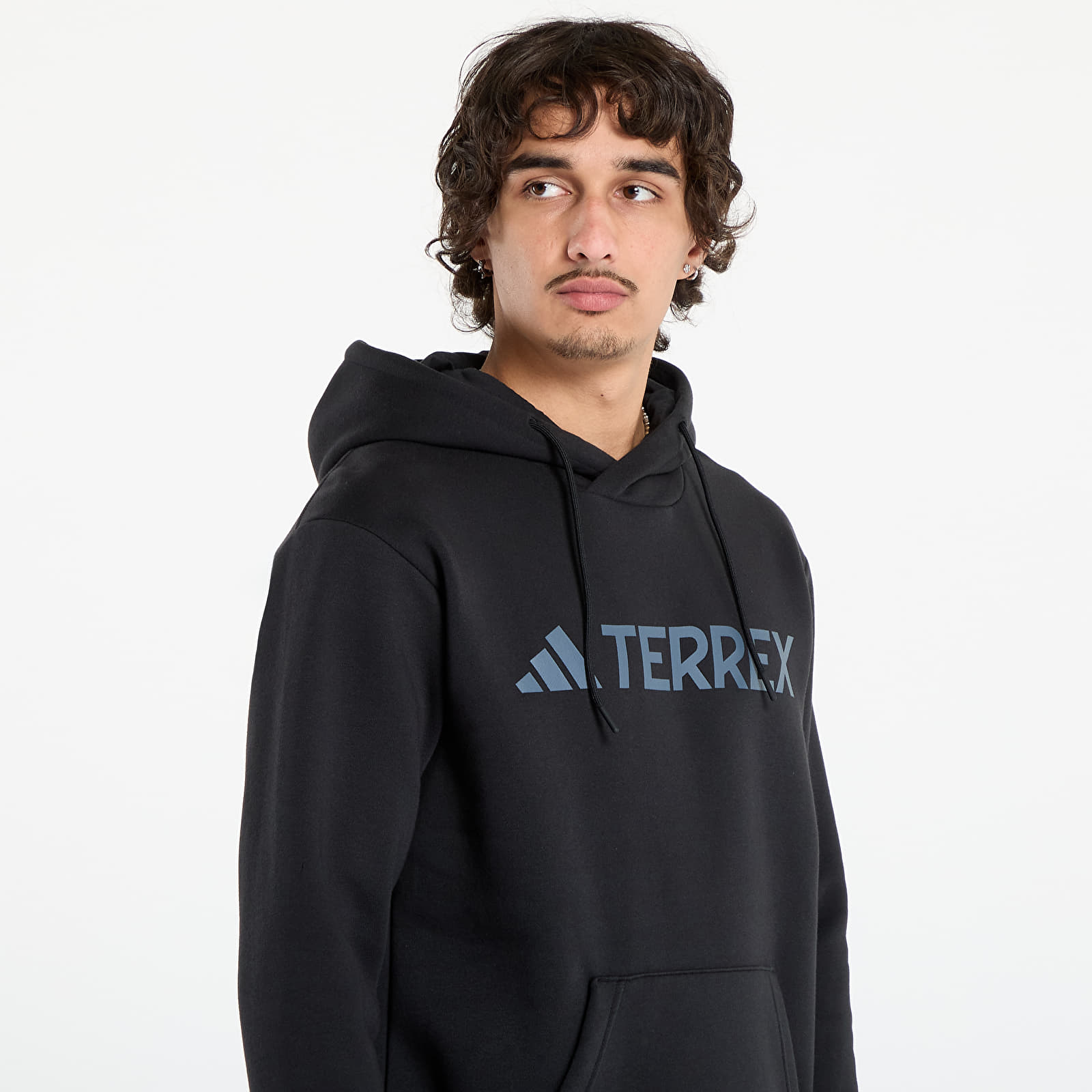 Muške dukserice adidas Terrex Multi Large Logo Hoodie Black