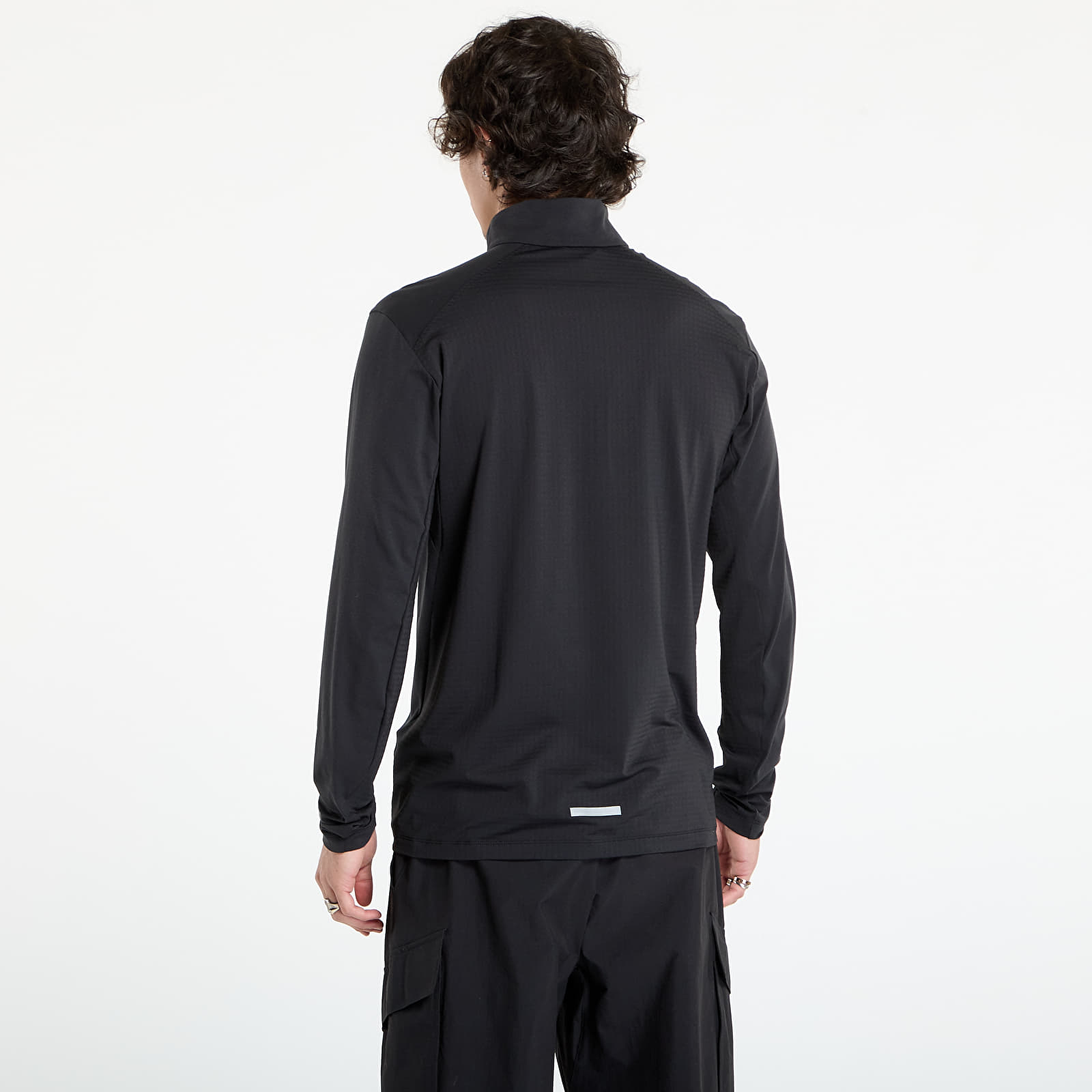 Men's T-shirts adidas Terrex Xperior Half-Zip Long-Sleeve Top Black