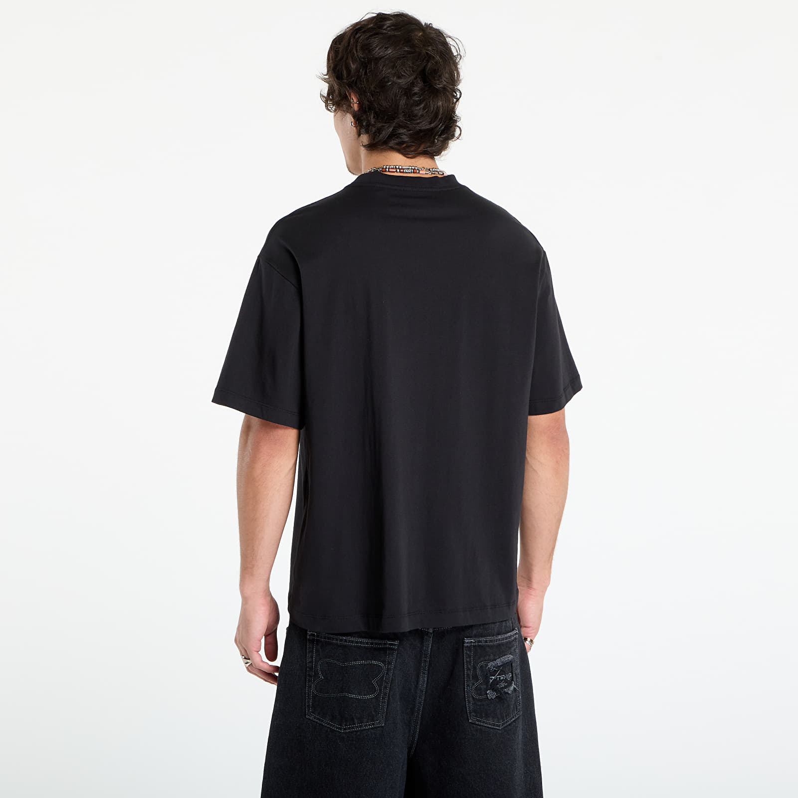 Muške majice kratkih rukava Calvin Klein Jeans Ss 30S Micro Monolog Graphic Tee Black