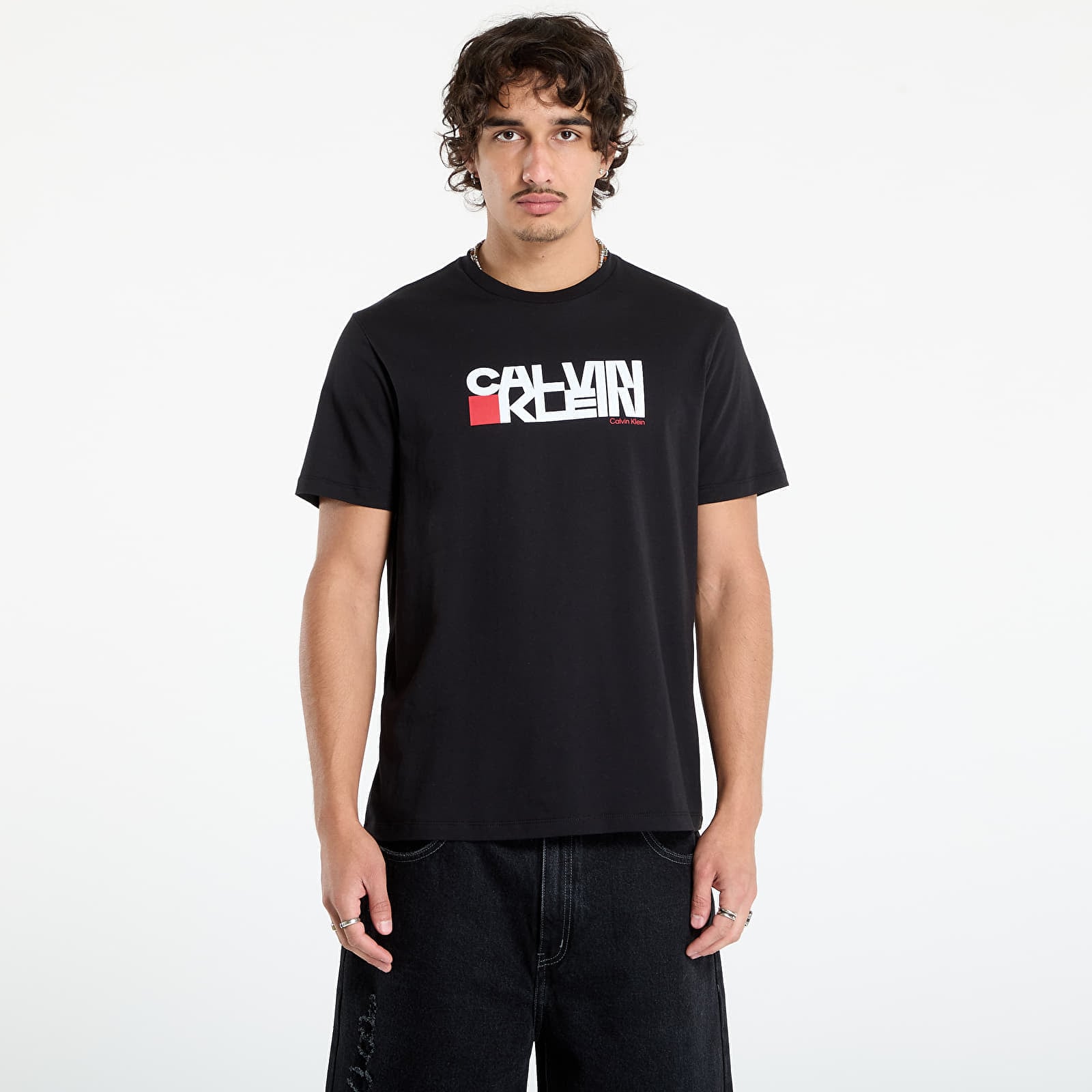 Tricou Calvin Klein Jeans SS Redbox Graphic Tee Black M