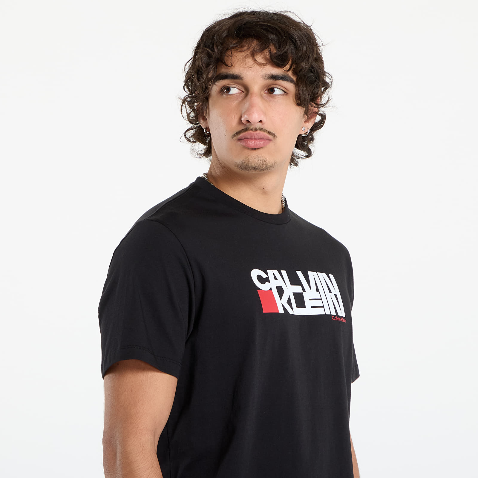 Muške majice kratkih rukava Calvin Klein Jeans SS Redbox Graphic Tee Black