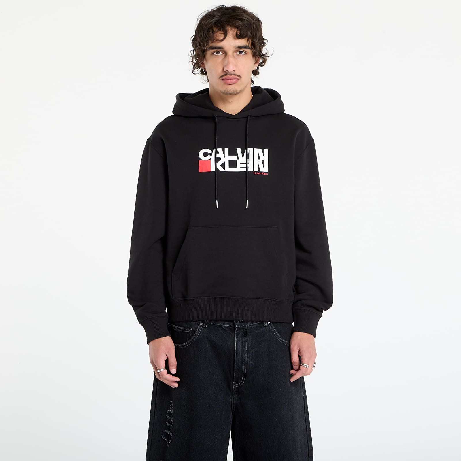 Men's sweatshirts Calvin Klein Jeans LS Terry Sweatshirt Black