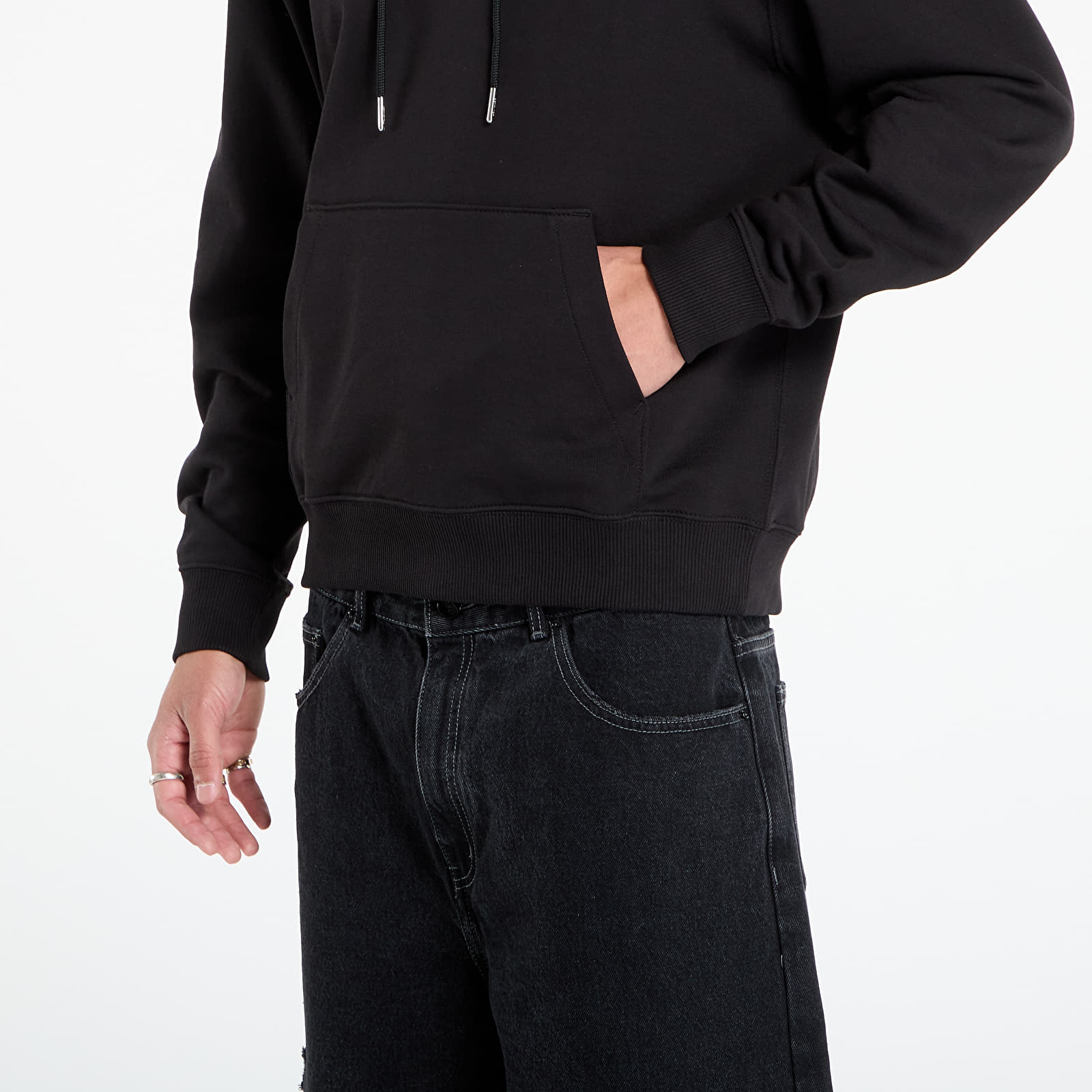 Men's sweatshirts Calvin Klein Jeans LS Terry Sweatshirt Black