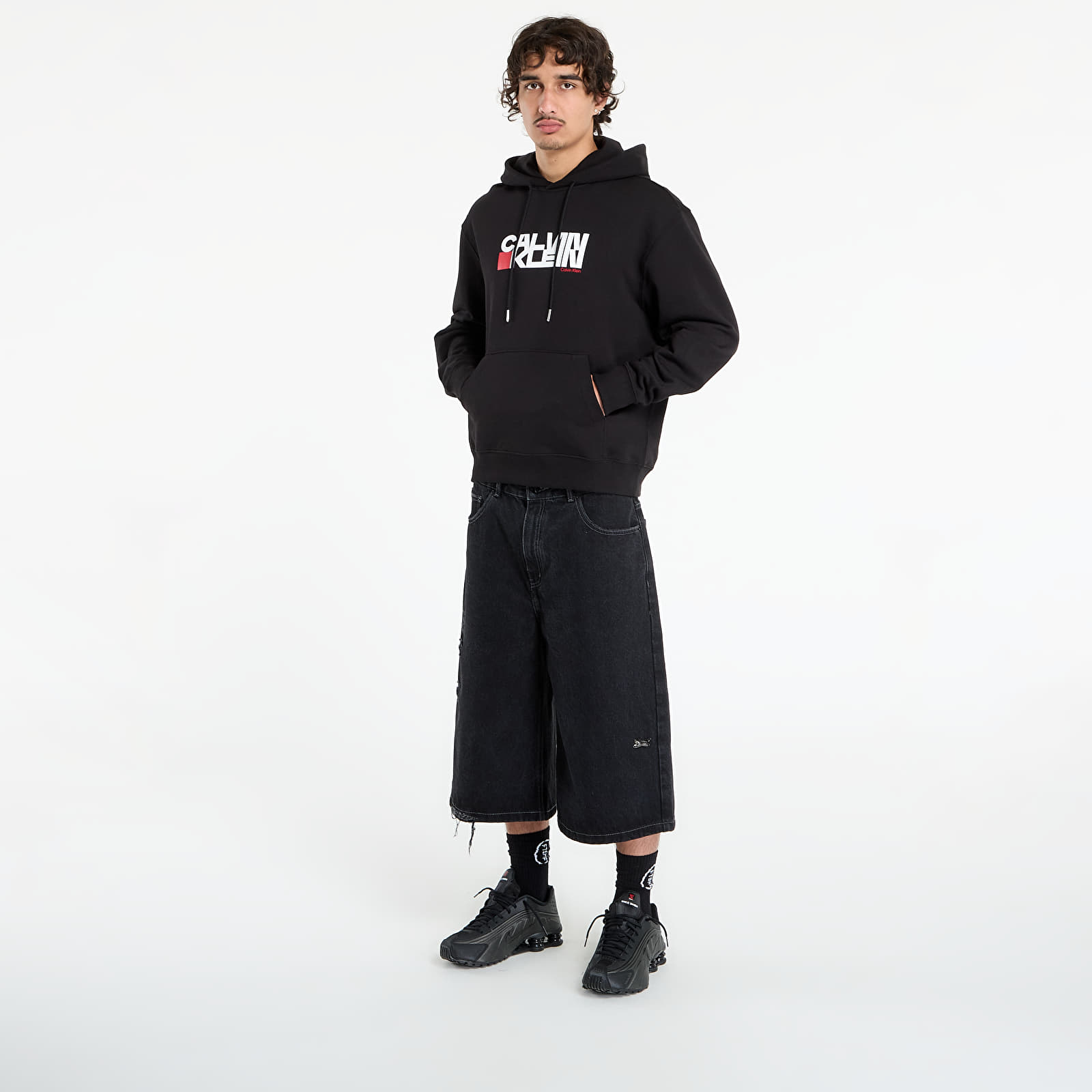 Men's sweatshirts Calvin Klein Jeans LS Terry Sweatshirt Black