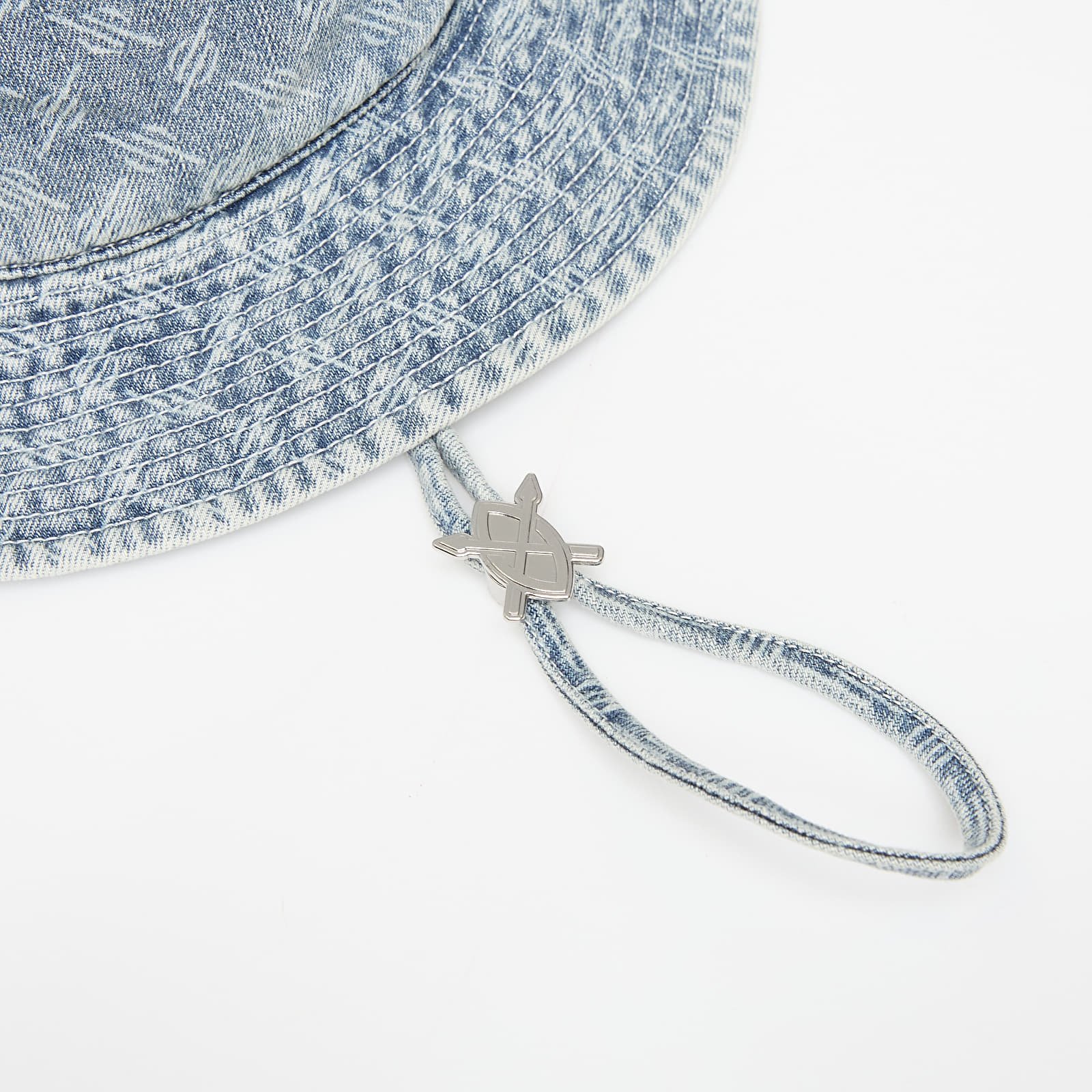 Hats Daily Paper Niu Denim Bucket Hat Blue