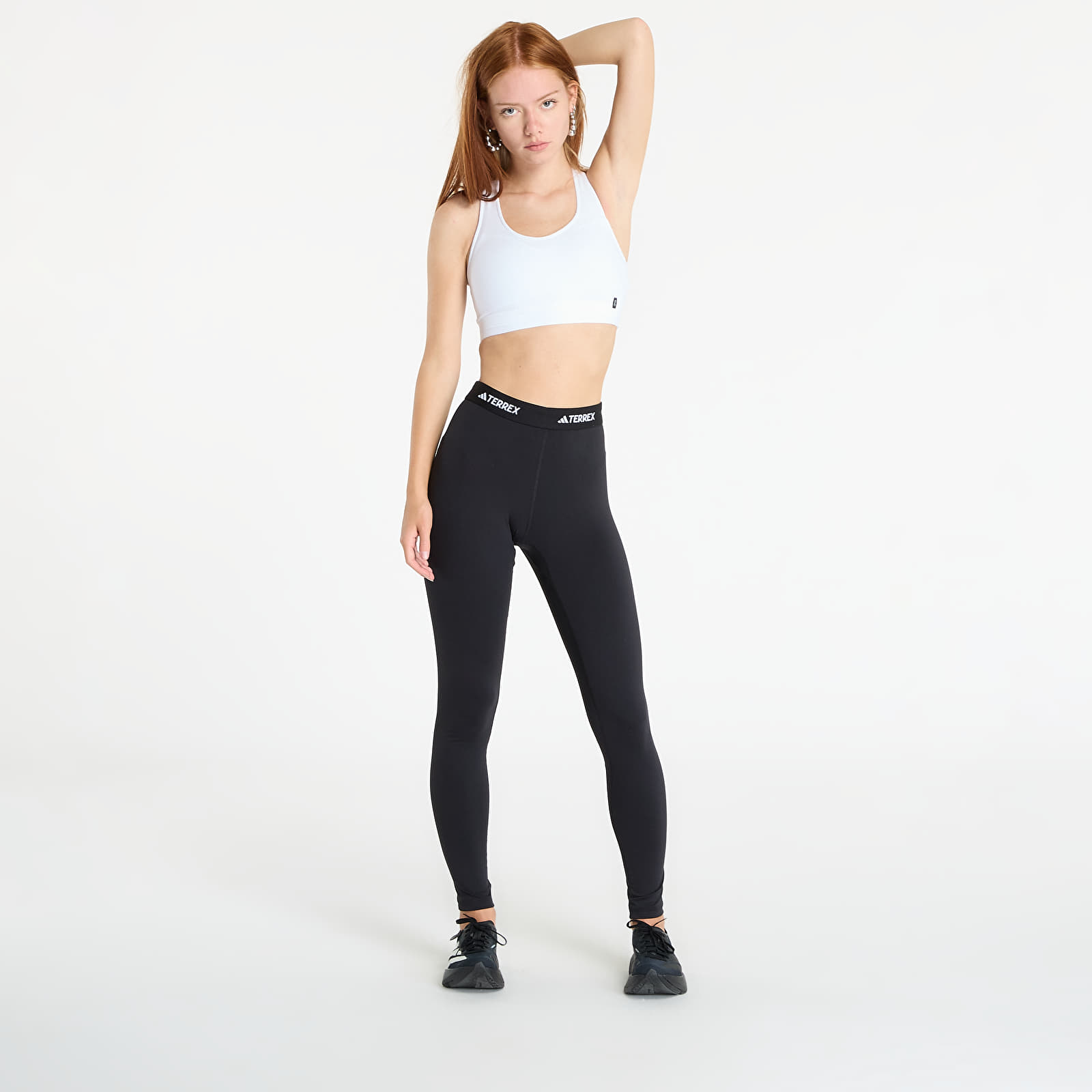 Women's Leggings adidas Terrex Multi Synthetic Base Layer Leggings Black/ Black