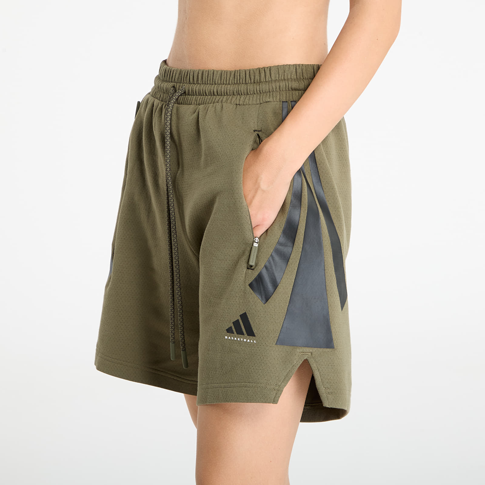 Мужские шорты adidas Basketball Spacer Shorts UNISEX Olive Strata