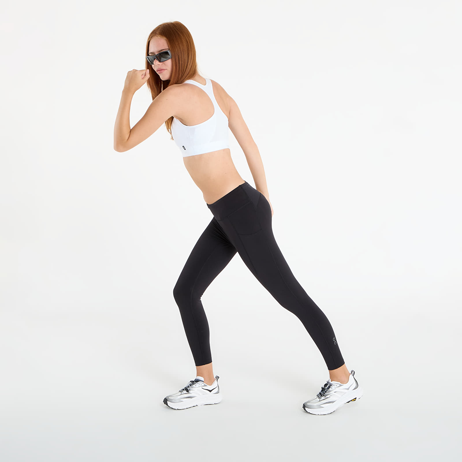 Sieviešu legingi On Performance Tights 7/8 Black