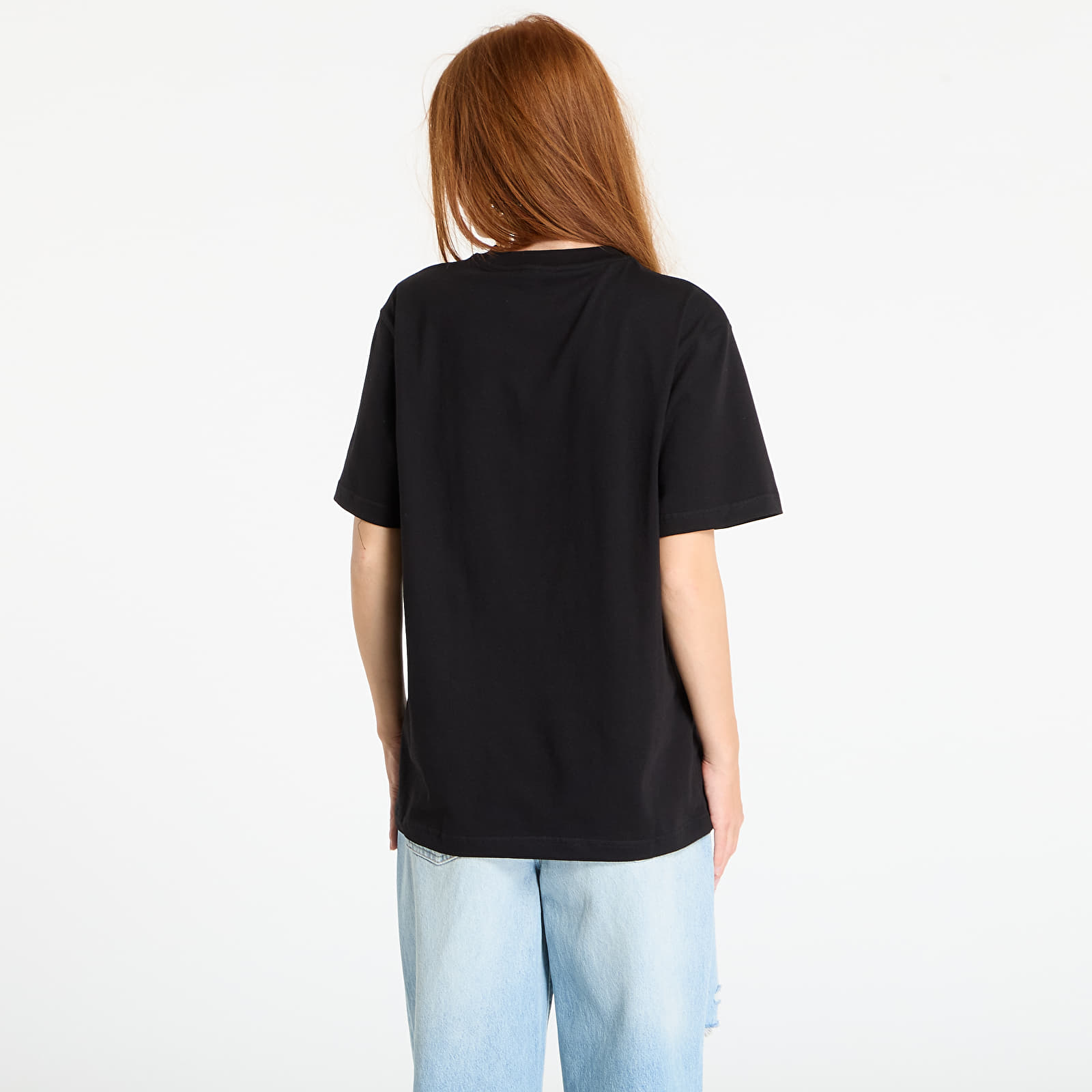 Женские футболки Daily Paper Shadow Grid Ss T-Shirt Black