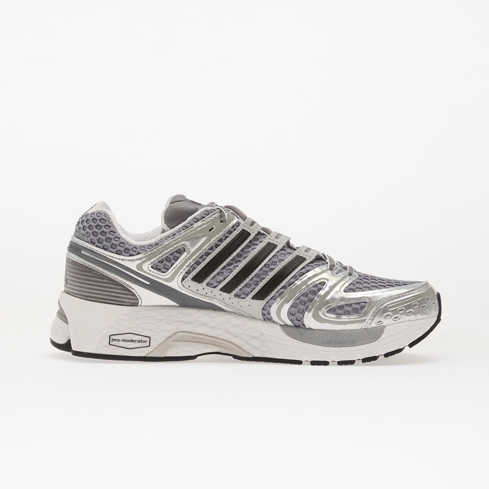 Men's sneakers and shoes adidas Adistar Control 5 Grey Three/ Core Black/ Silver Metallic