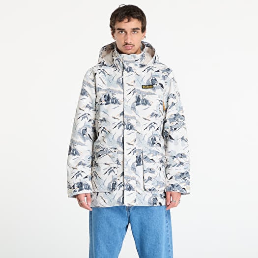 Jacket Columbia High Cascades™ Interchange Reversible Bomber Jacket Dark Stone Skylines