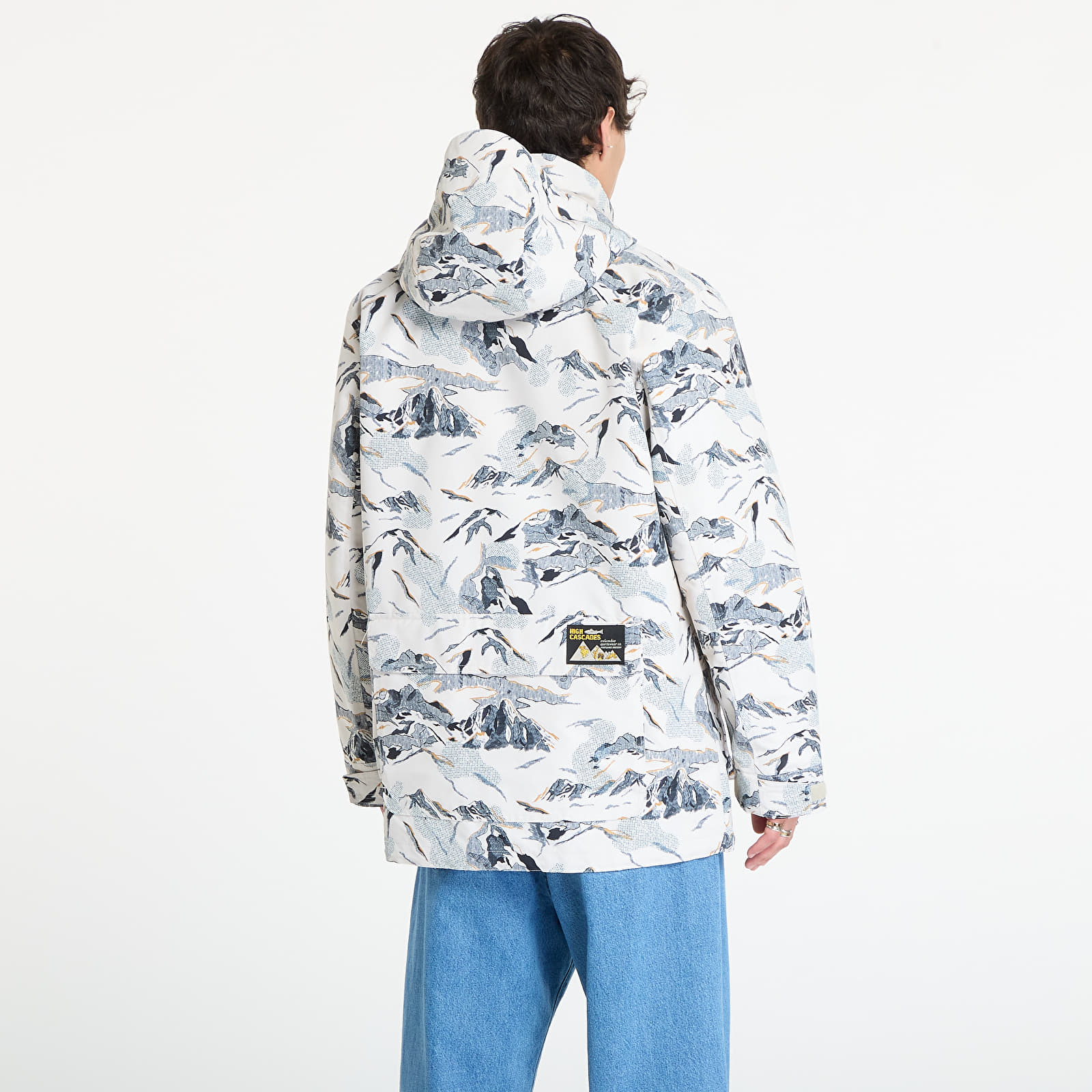 Men's jackets Columbia High Cascades™ Interchange Reversible Bomber Jacket Dark Stone Skylines