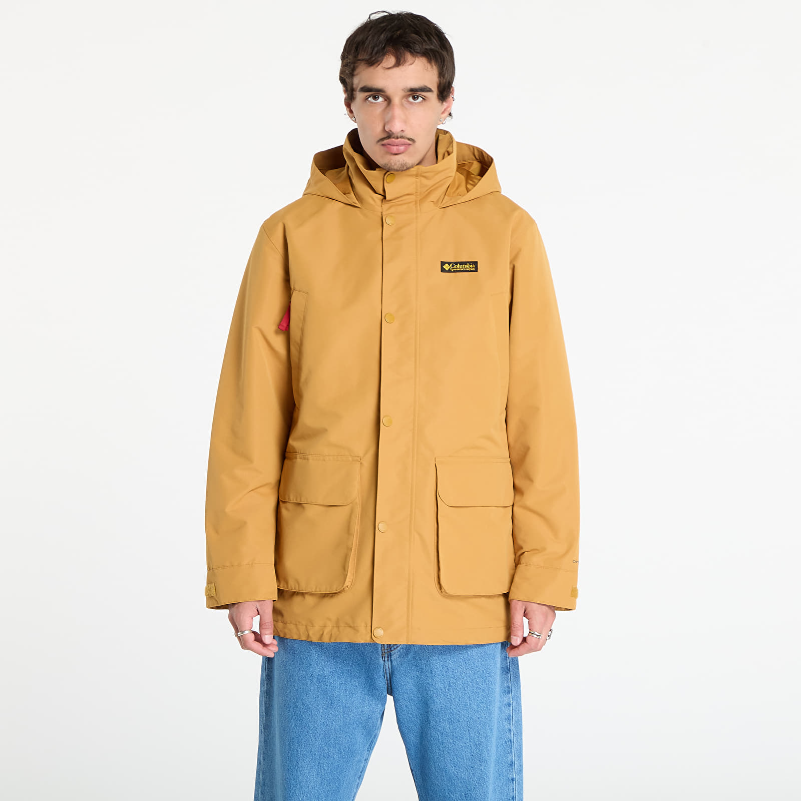 Men's jackets Columbia High Cascades™ Interchange Reversible Bomber Jacket Maple Sugar