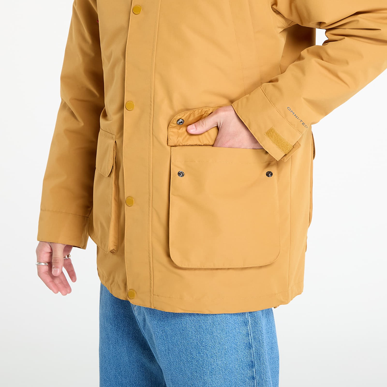 Men's jackets Columbia High Cascades™ Interchange Reversible Bomber Jacket Maple Sugar