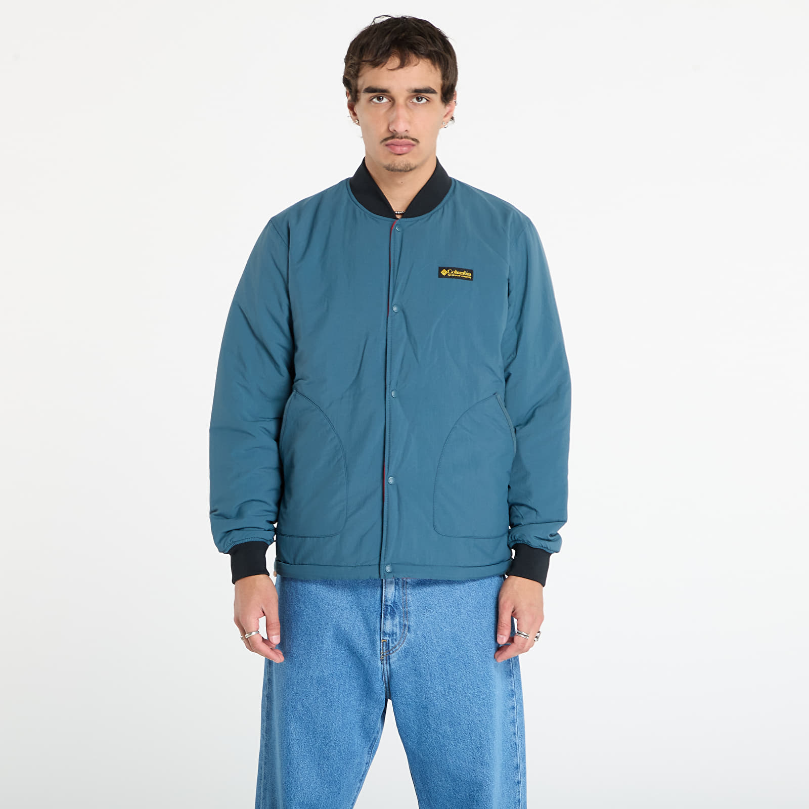 Men's jackets Columbia High Cascades™ Interchange Reversible Bomber Jacket Maple Sugar