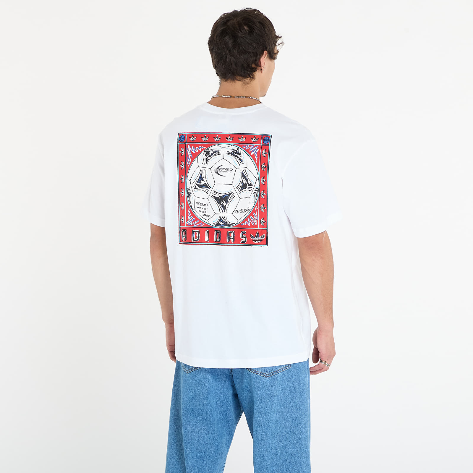 Muške majice kratkih rukava adidas Graphic T-Shirt White