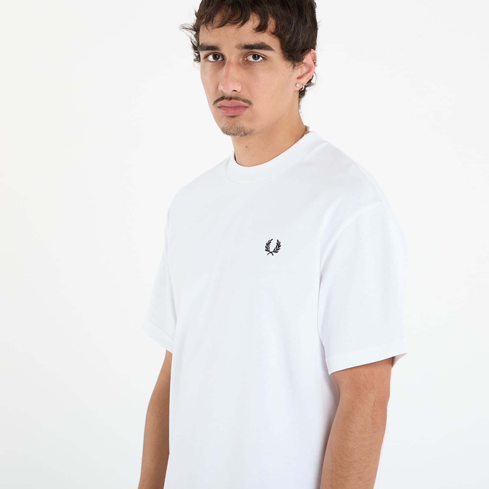 Men's T-shirts FRED PERRY Relaxed T-Shirt White