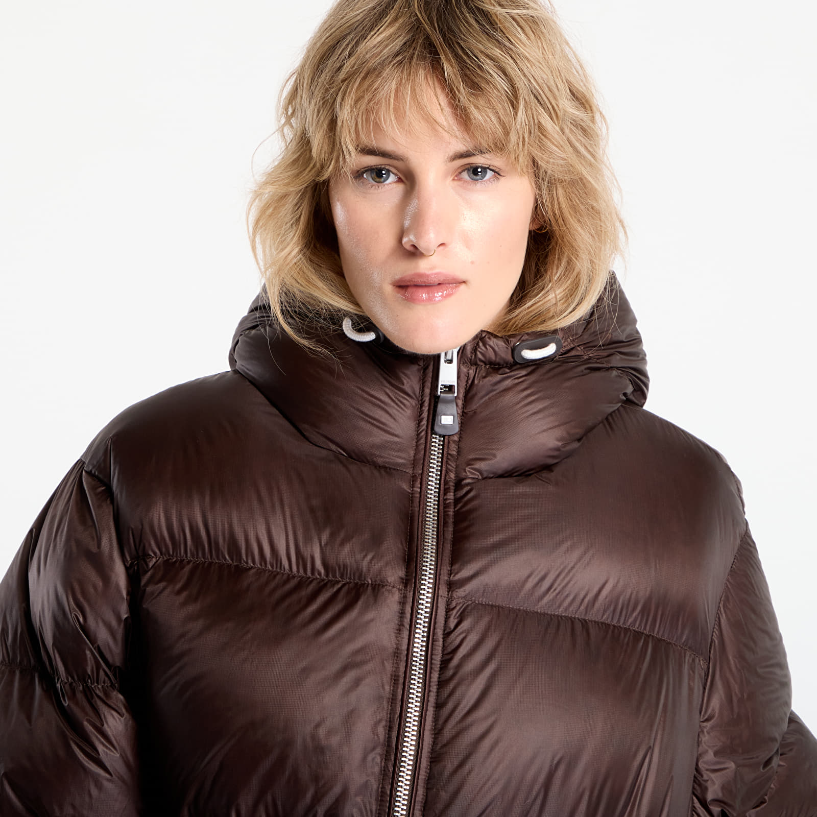 Куртки Tommy Hilfiger Super Light Hw Down Relax Jacket Brown