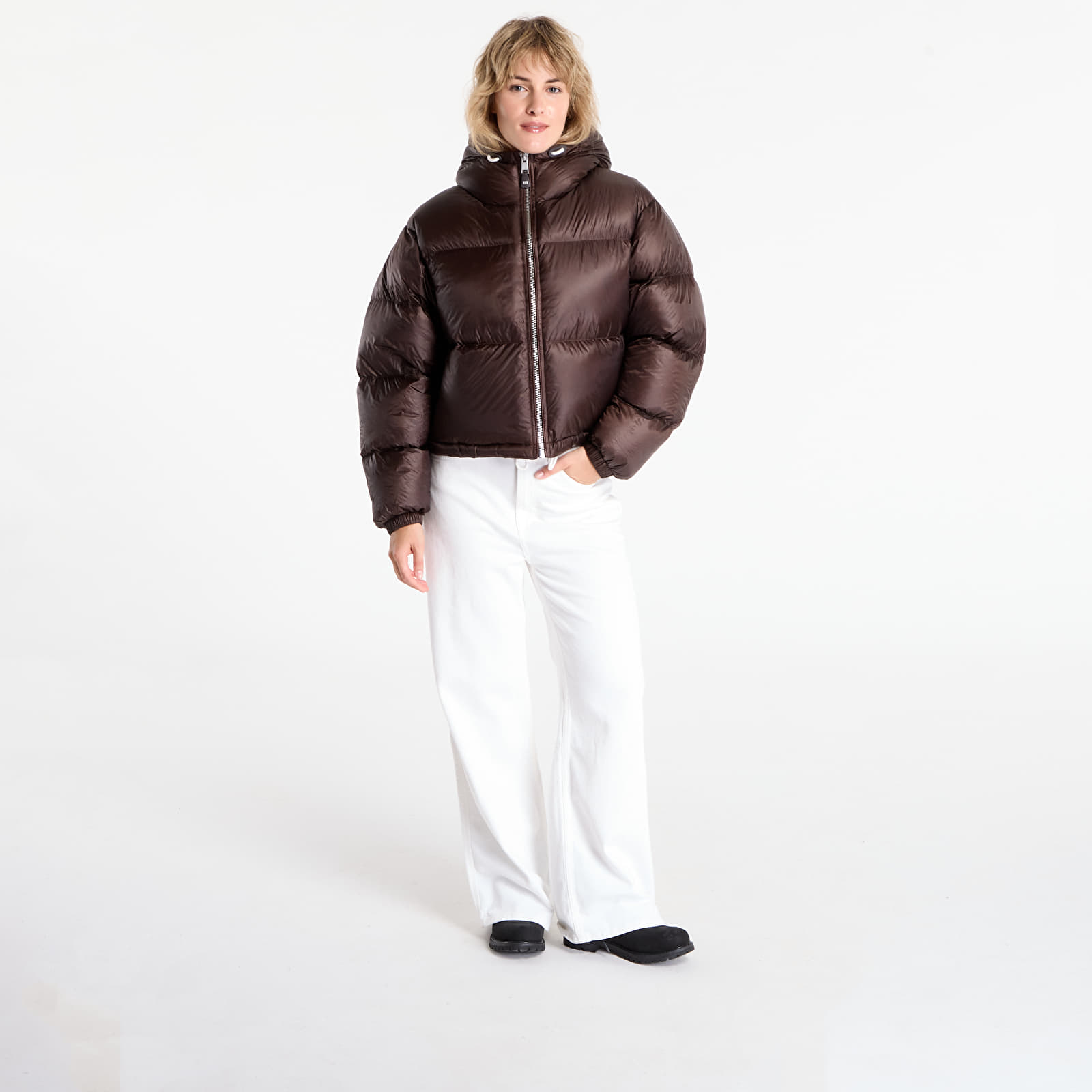 Куртки Tommy Hilfiger Super Light Hw Down Relax Jacket Brown