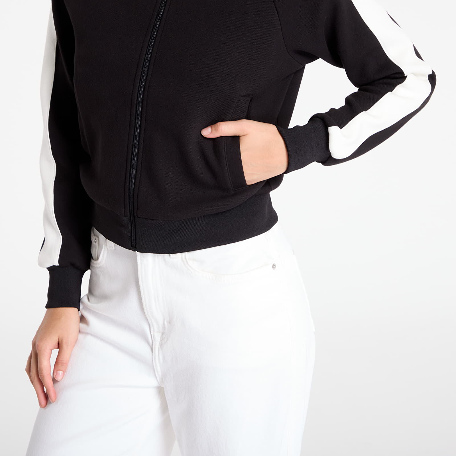 Hoodies and sweatshirts Karl Kani Retro Sidestripe Track Jacket Black