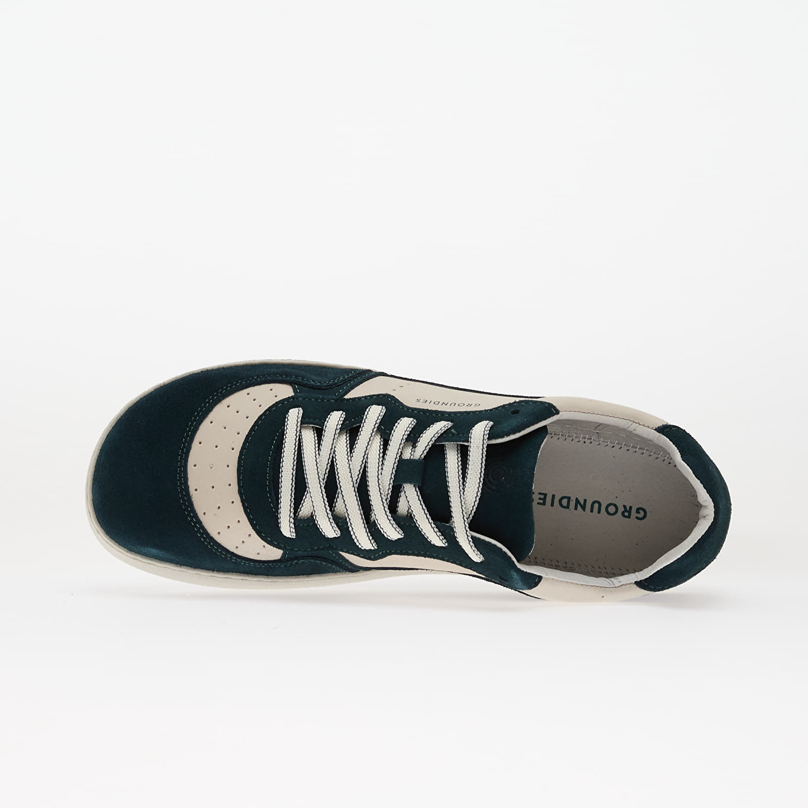 Men's sneakers and shoes Groundies Nova Special Teal/ Off-White