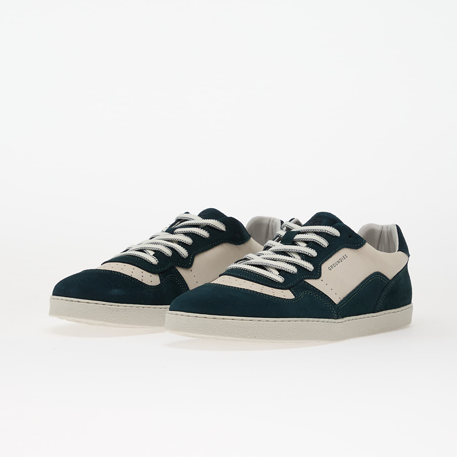 Men's sneakers and shoes Groundies Nova Special Teal/ Off-White