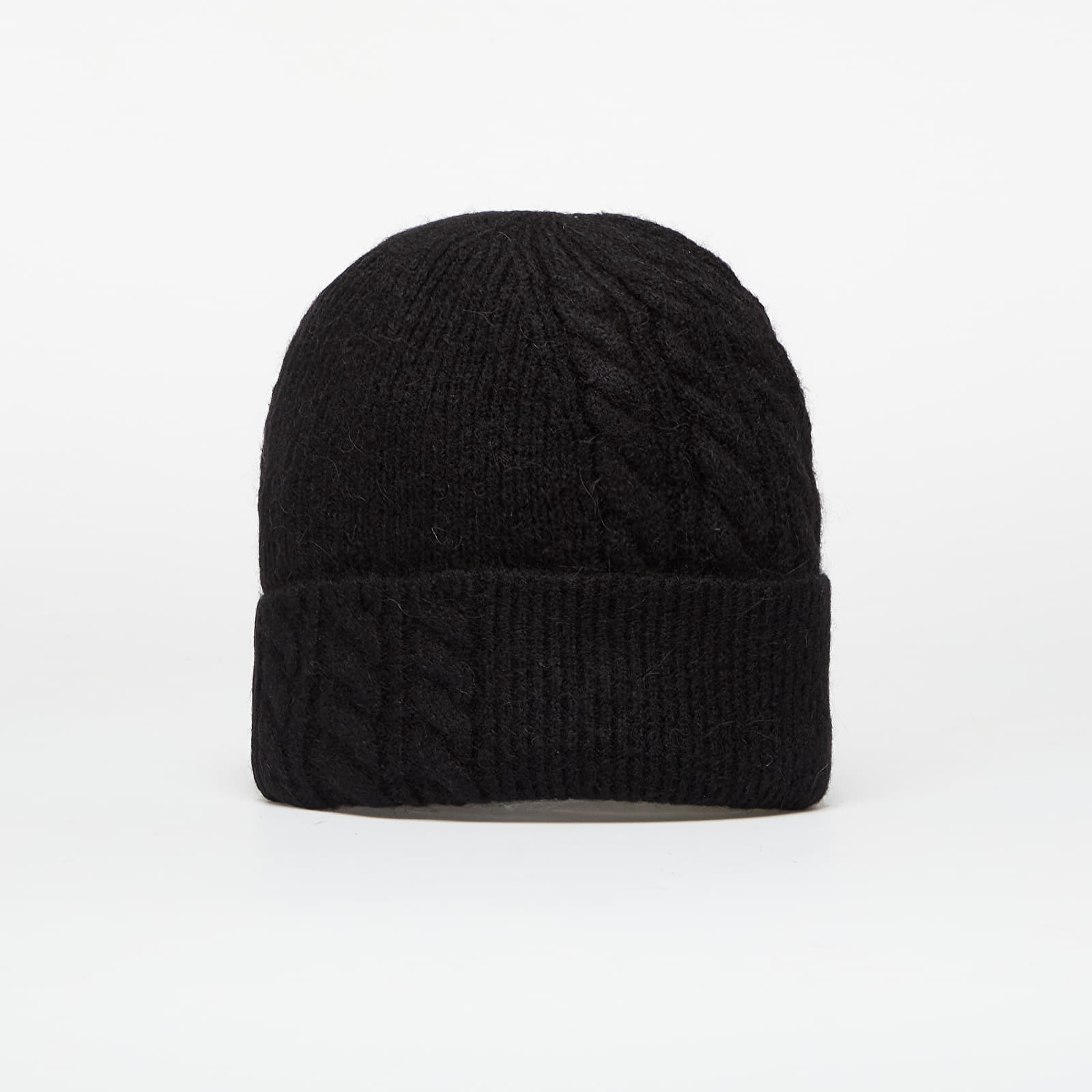 Muške kape Tommy Hilfiger Elevated Chic Fluffy Beanie Black