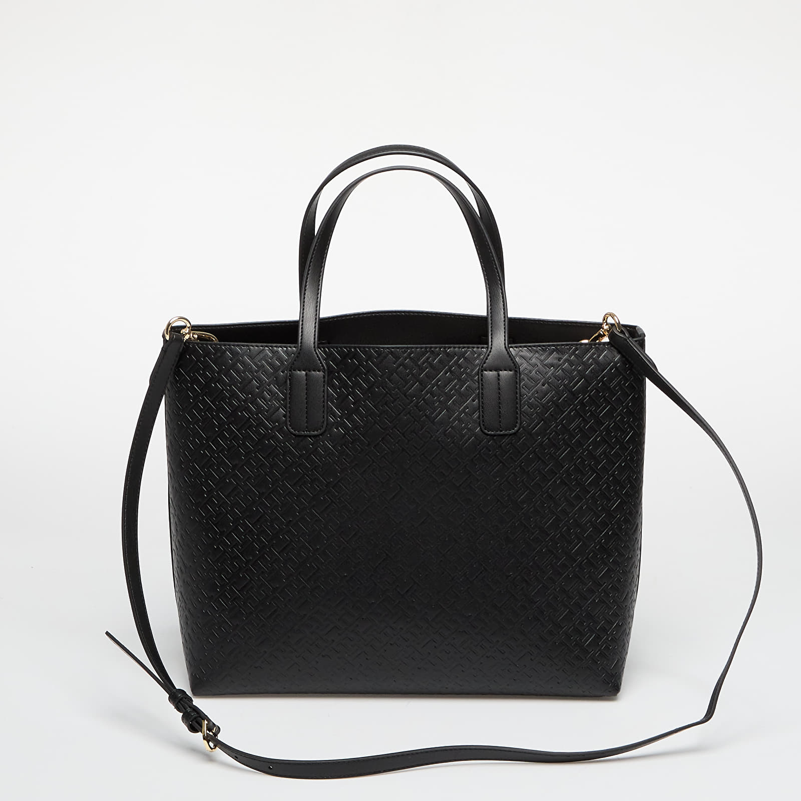 Torbice Tommy Hilfiger Icon Satchel Mono Black