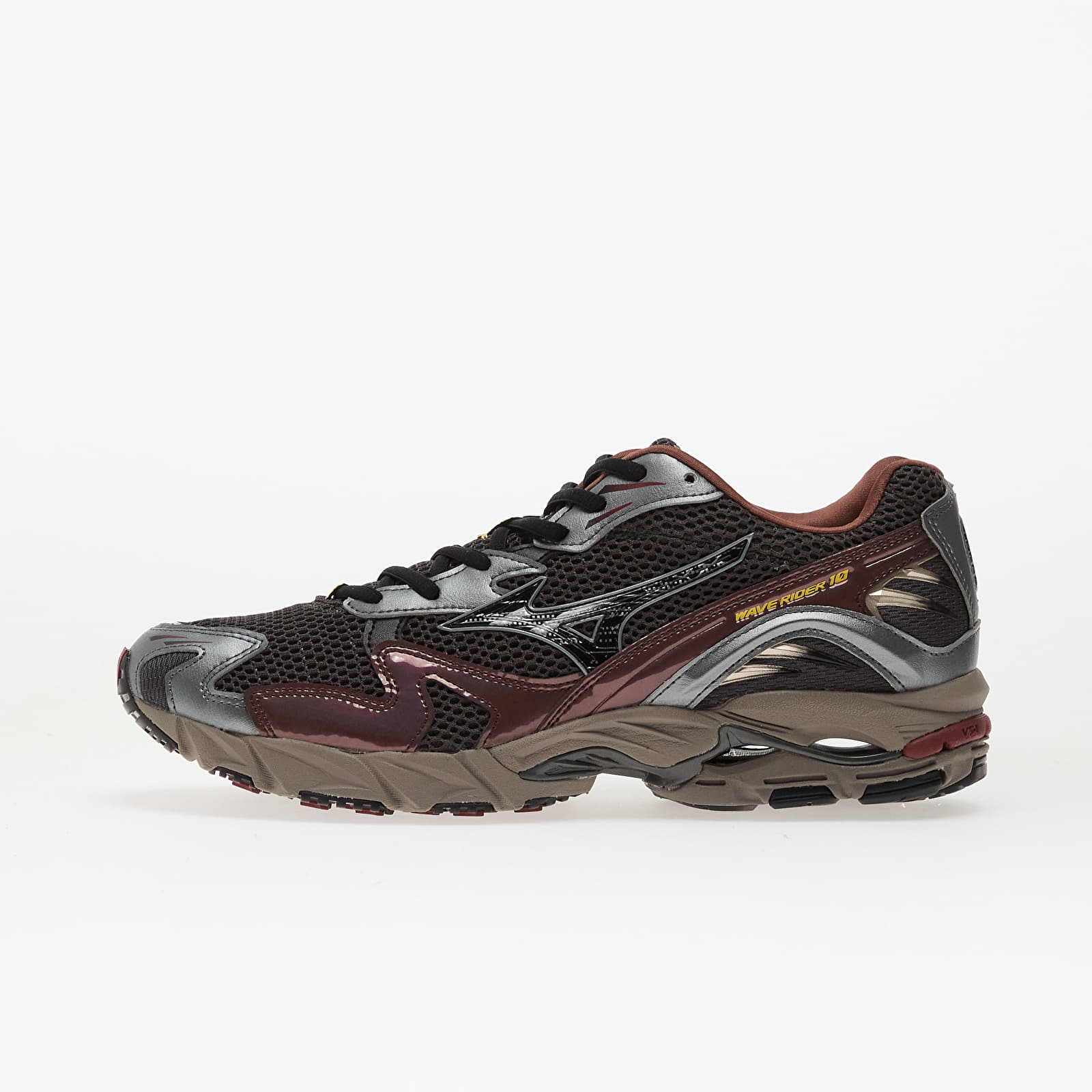 Чоловіче взуття Mizuno Wave Rider 10 Black Sand/ Black/ Chicory Coffee