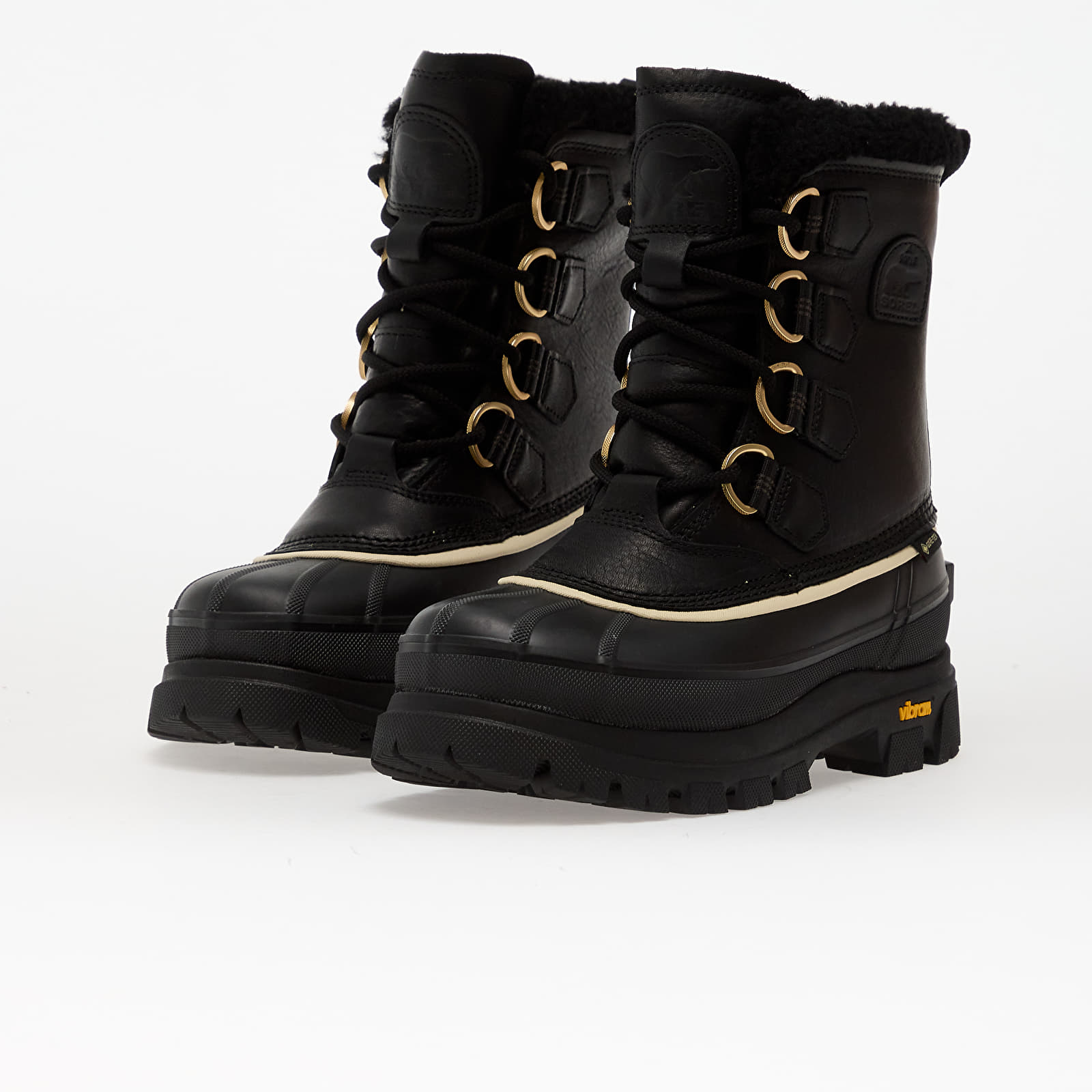 Dámské tenisky a boty Sorel Caribou Horizon™ Gtx Black/ Honey White