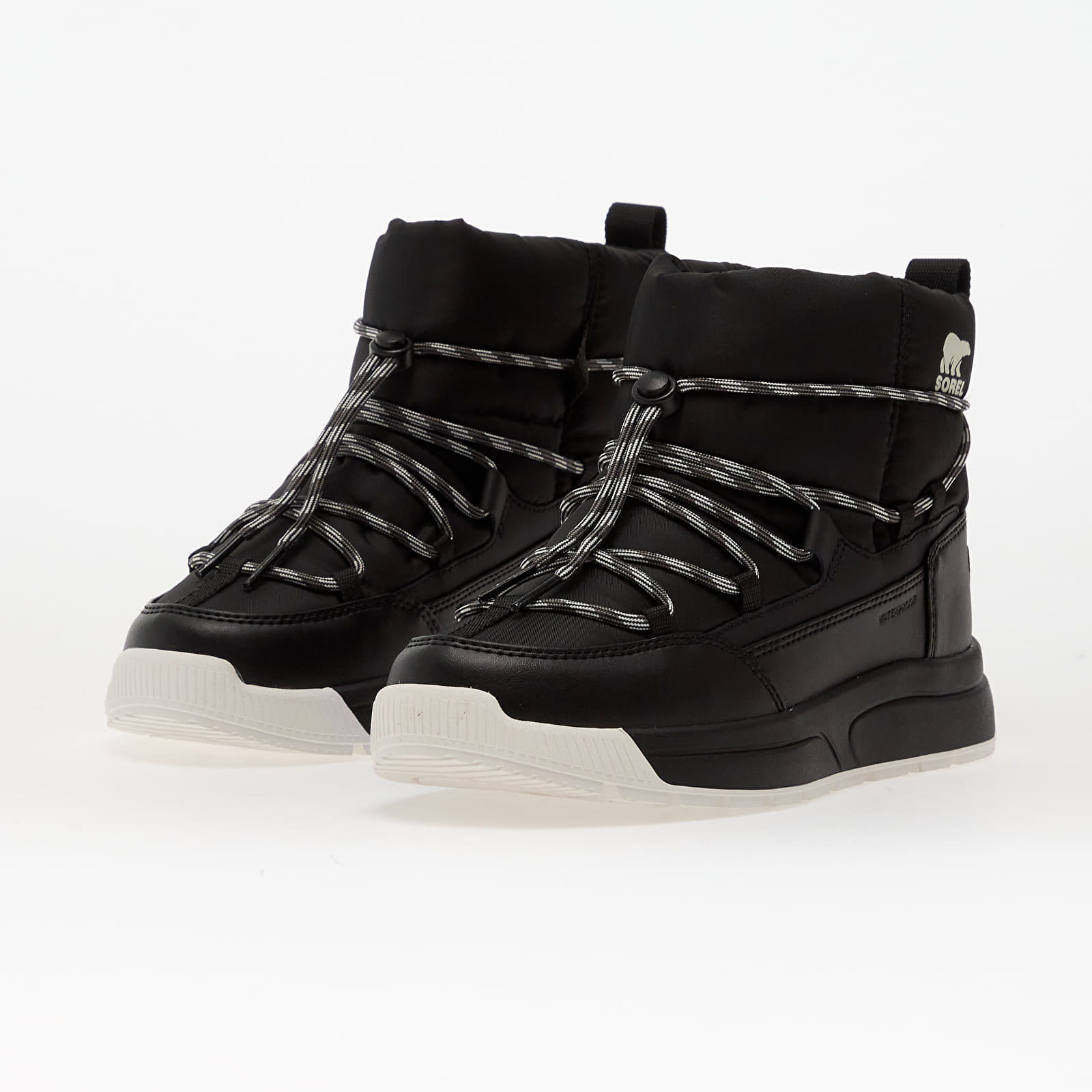 Sieviešu kedas un apavi Sorel Whitney™ Iii Slip-On Wp Black/ Sea Salt