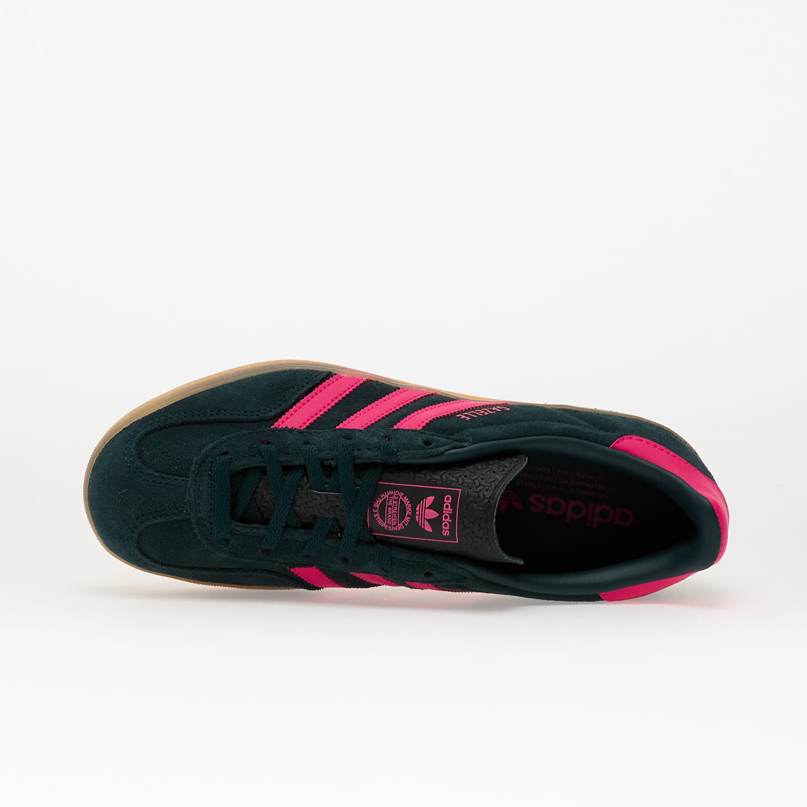 Жіноче взуття adidas Gazelle Indoor W Aura Ivy/ Shock Pink/ Gum