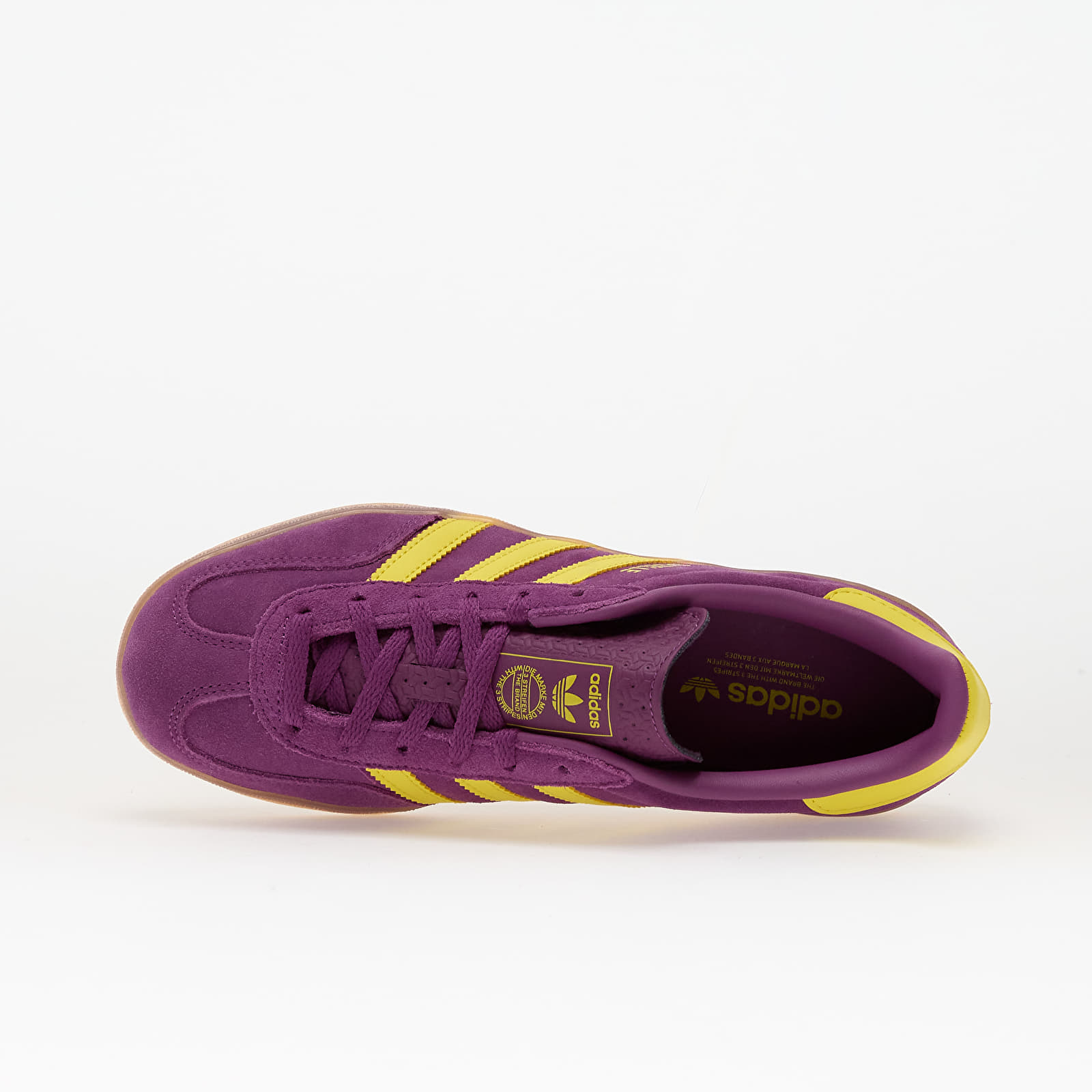 Жіноче взуття adidas Gazelle Indoor W Rich Mauve/ Bright Yellow/ Gum