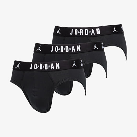 Jordan Jhm Flight Cotton Brief 3-Pack Black