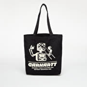 Carhartt WIP Canvas Graphic Tote Wiptopia Print/ Black