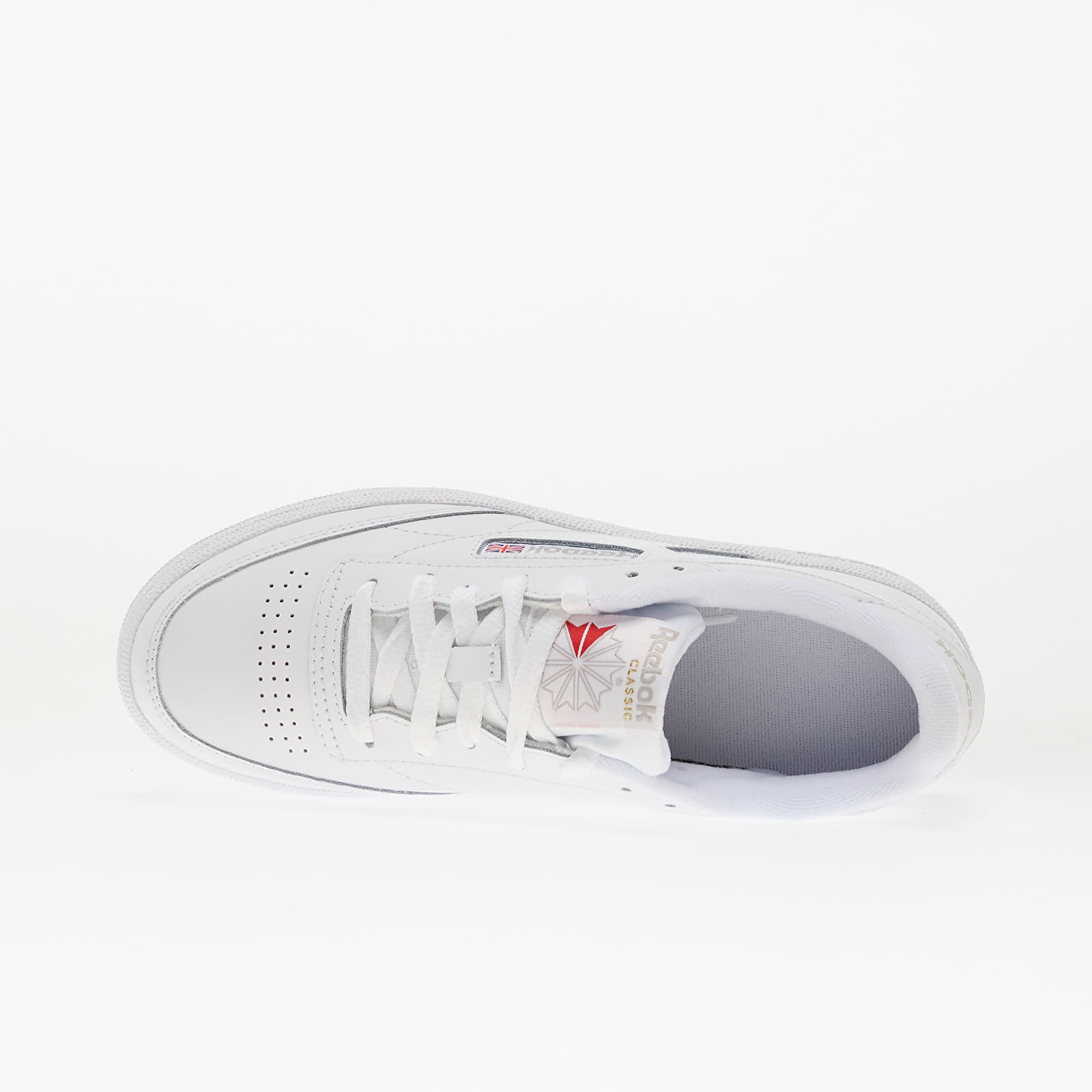 Women's sneakers and shoes Reebok Club C 85 White/ Light Grey