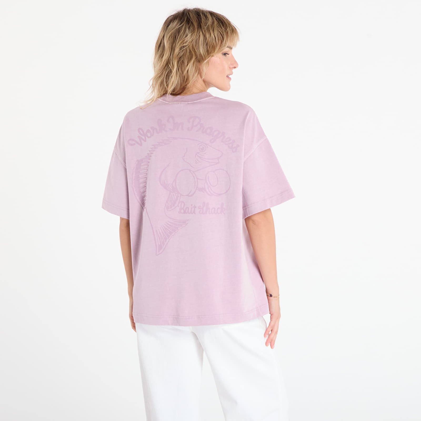 Футболки Carhartt WIP S/S Bait Shack T-Shirt UNISEX Hortensia
