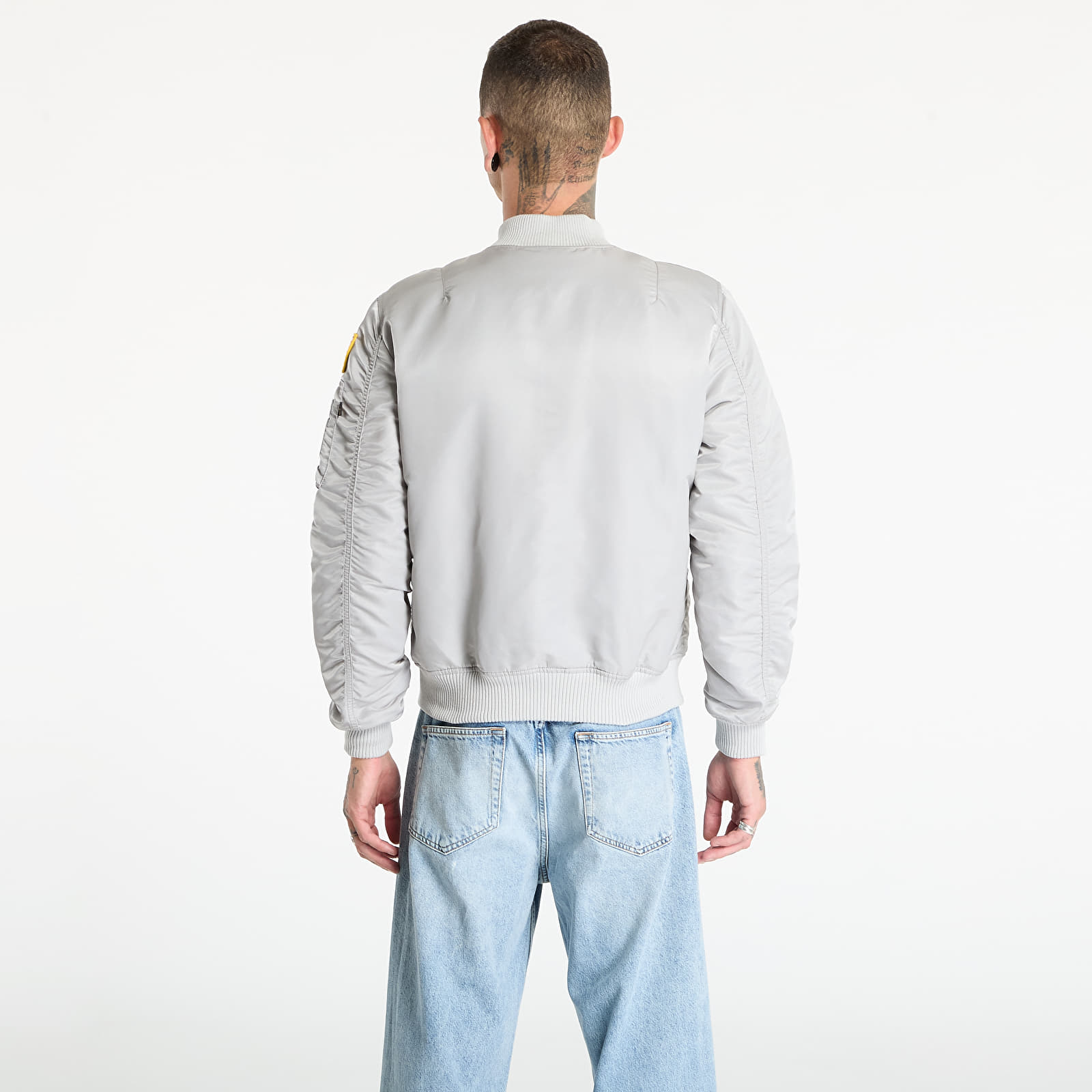 Muške bomber jakne Alpha Industries MA-1 VF Vintage Fit NASA Pastel Grey