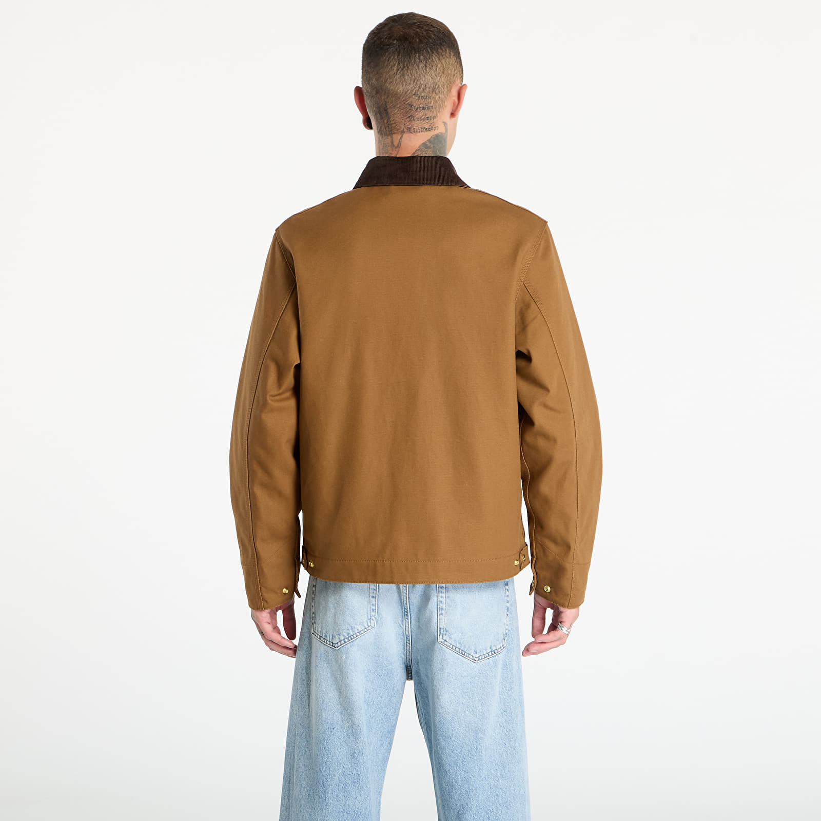 Pánské bundy Carhartt WIP Detroit Jacket UNISEX Hamilton Brown/ Tobacco Rigid