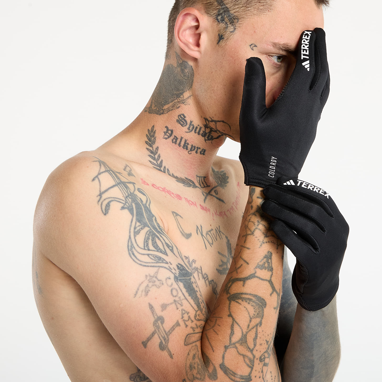 Ανδρικά γάντια adidas Terrex COLD.RDY Gloves Black