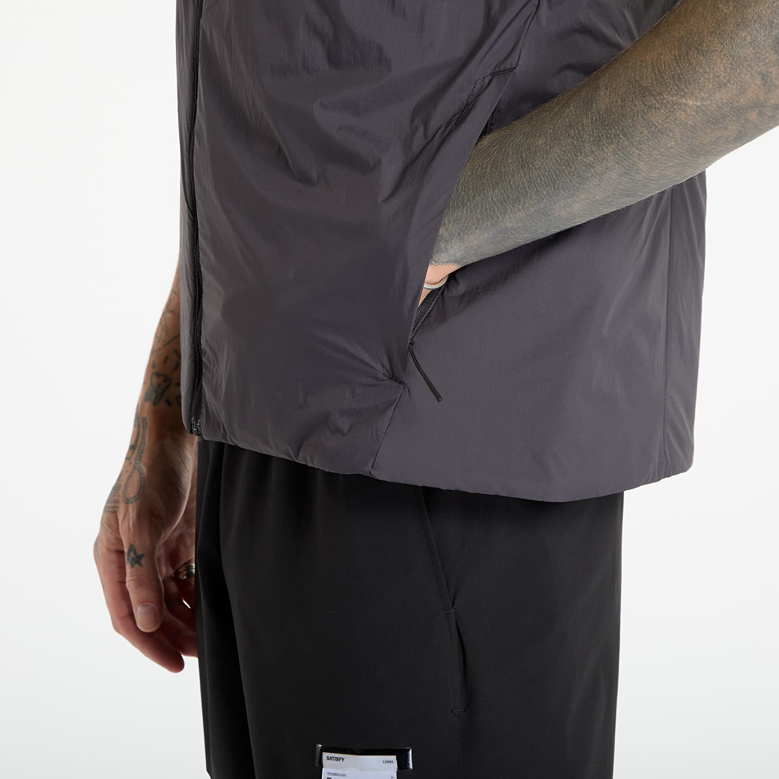 Muški prsluci adidas Adi365 Running CLIMAWARM Vest Black