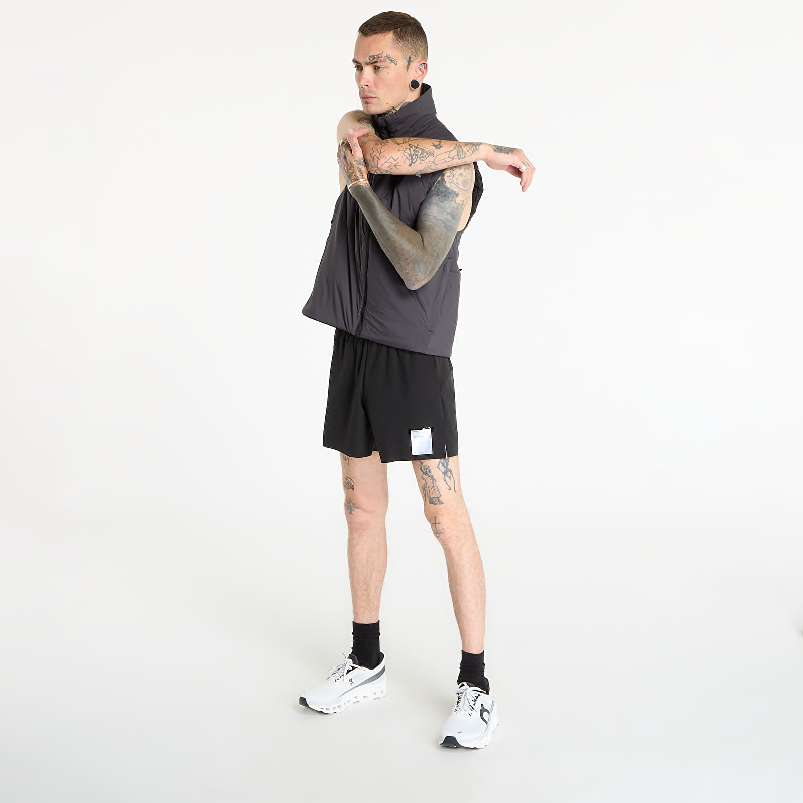 Muški prsluci adidas Adi365 Running CLIMAWARM Vest Black