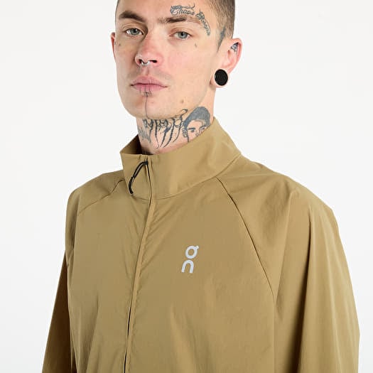 On All-Day 1/2 Zip Jacket Beige/ Khaki | Queens