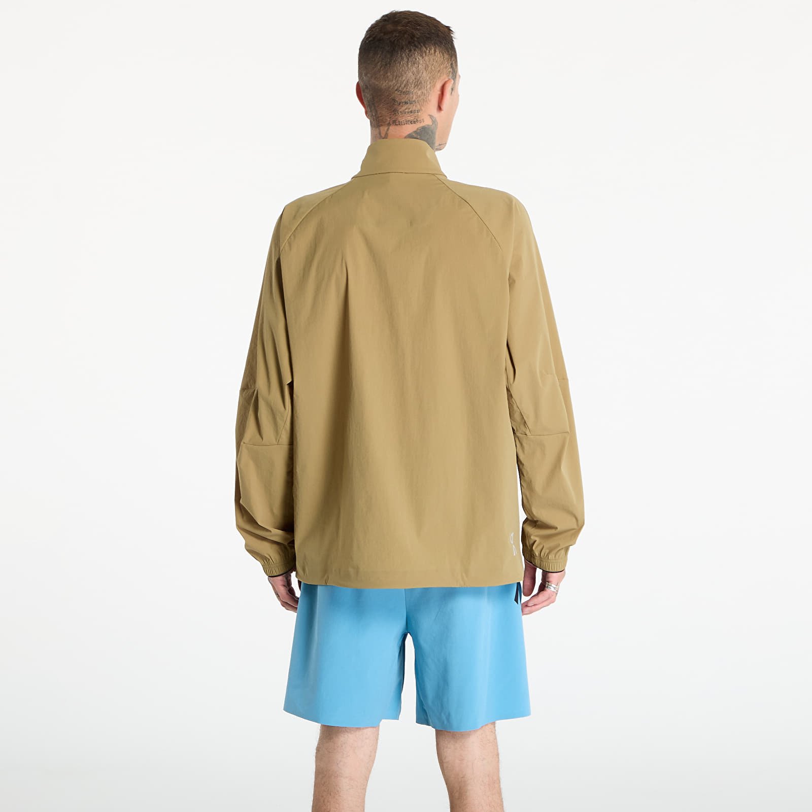 Vestes pour hommes On All-Day 1/2 Zip Jacket Beige/ Khaki