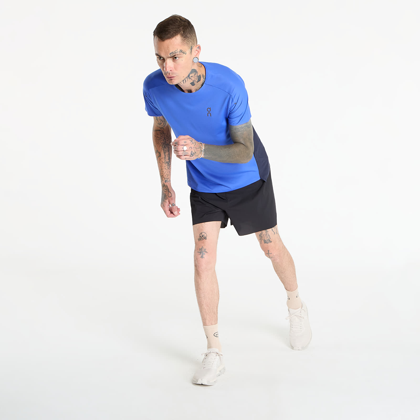 T-skjorter for menn On Performance Tee Blue